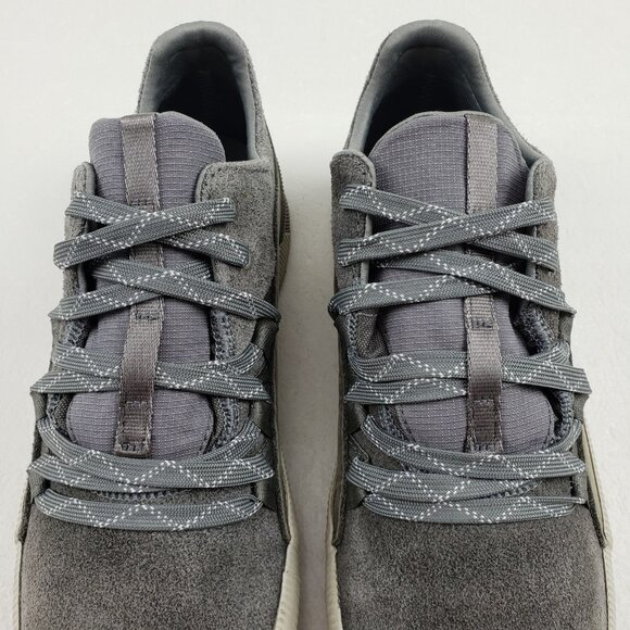 Sorel Out n About Waterproof Sneaker Womens 9 Gray Suede Lace Up Comfort Shoe - Picture 6 of 12